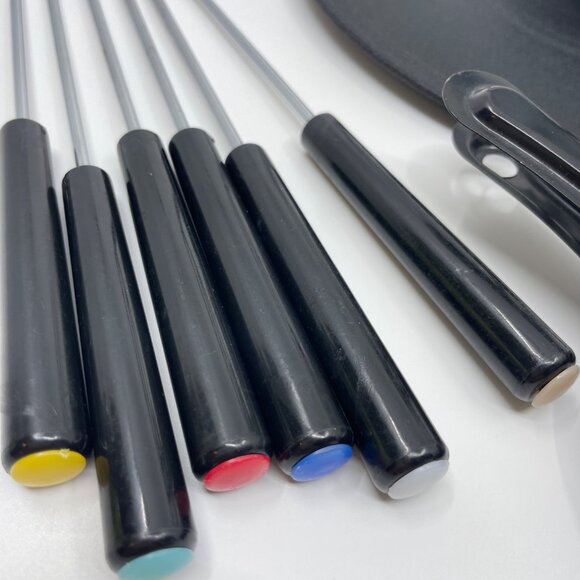 Emile Henri Fondue Pot White Ceramic Fuel Style - Picture 6 of 9